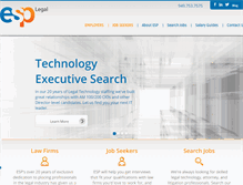 Tablet Screenshot of esp-ca.com